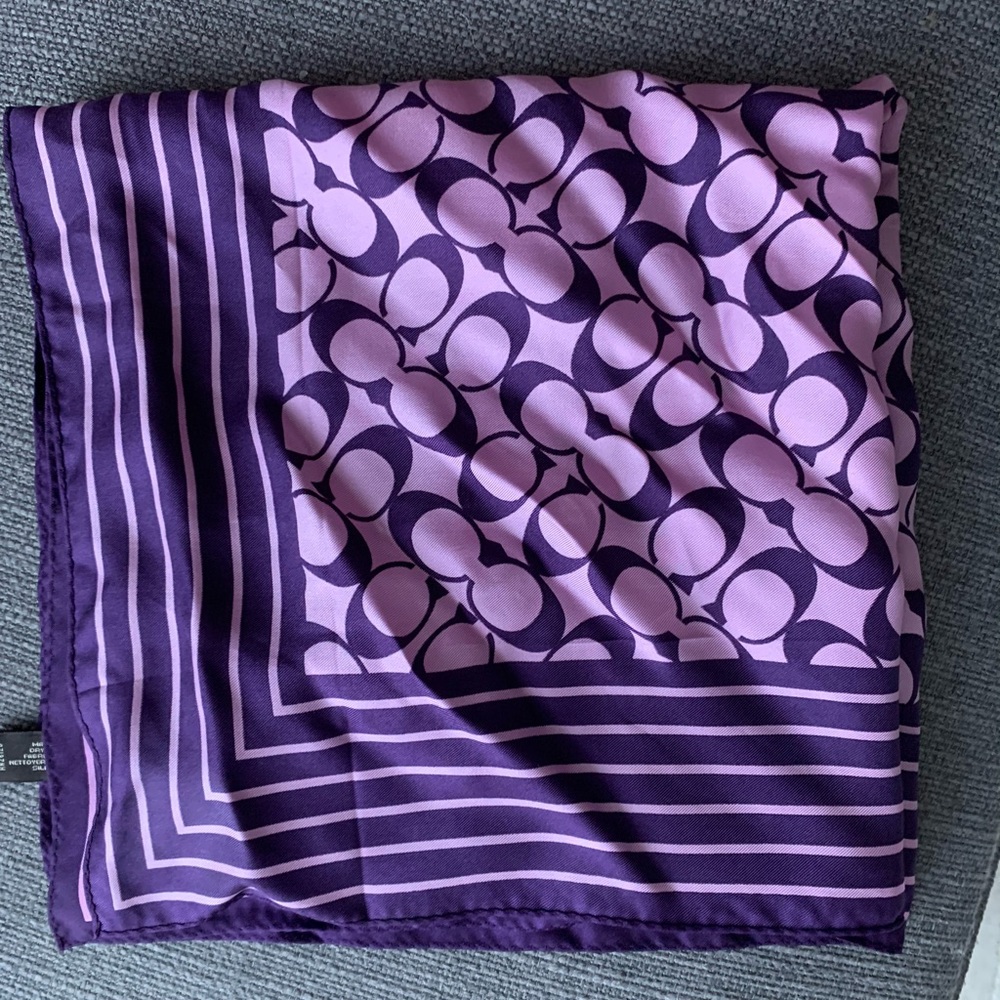 COACH Silk Scarf